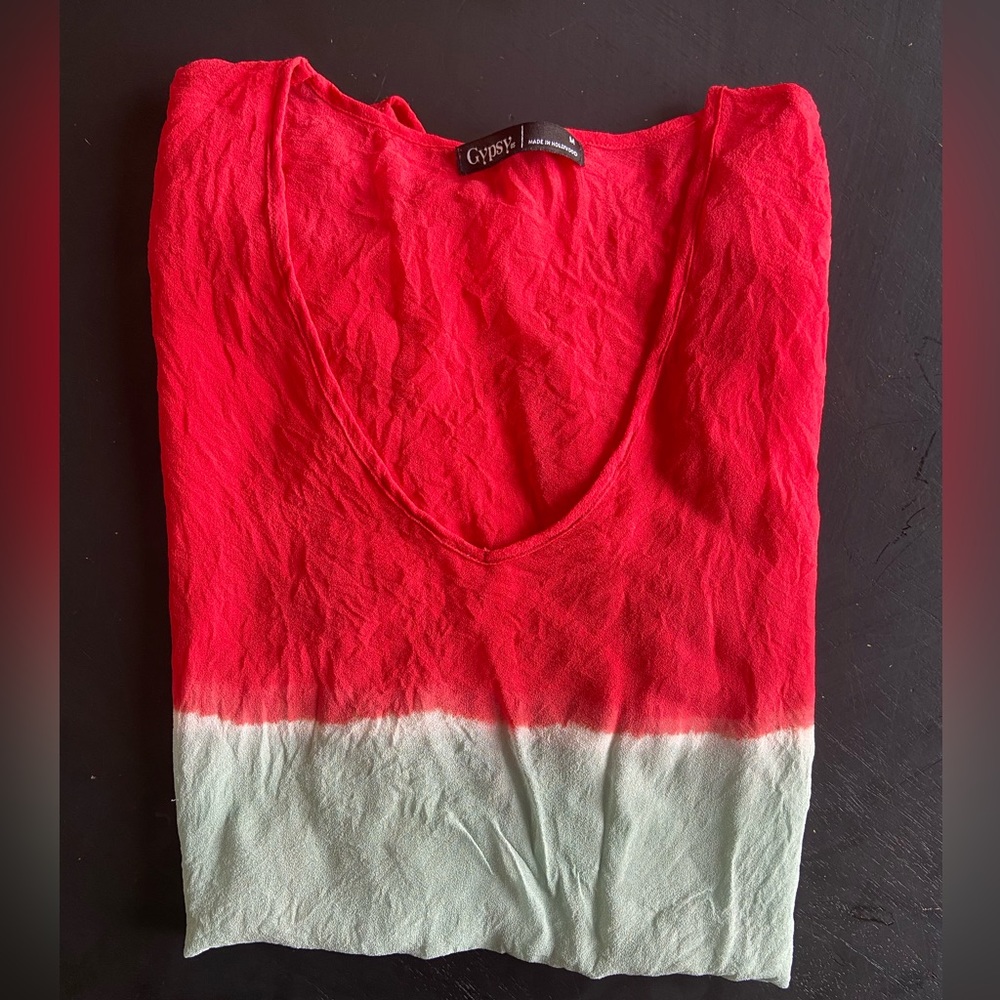 Gypsy05 Sheer Coverup Tee
